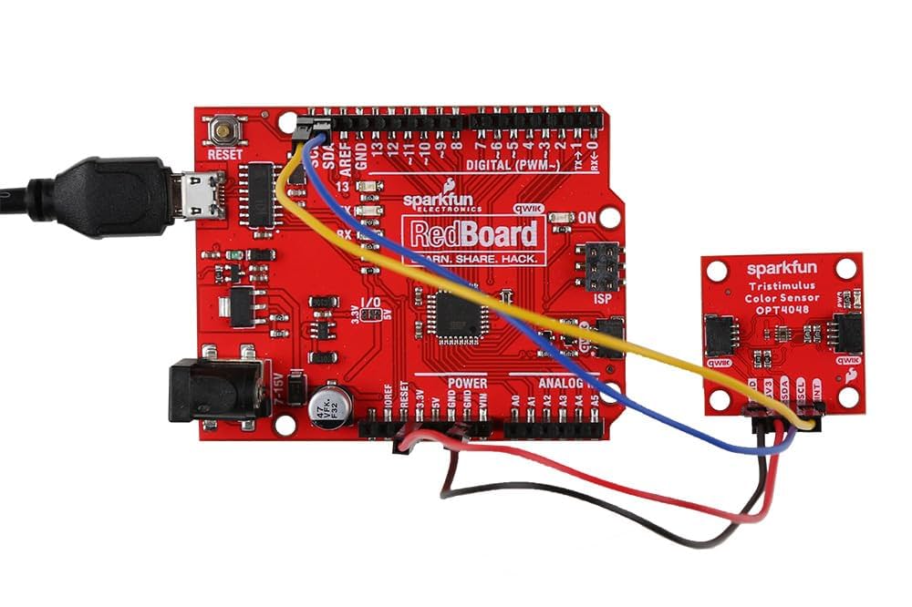 SparkFun Tristimulus Color Sensor - OPT4048DTSR (Qwiic